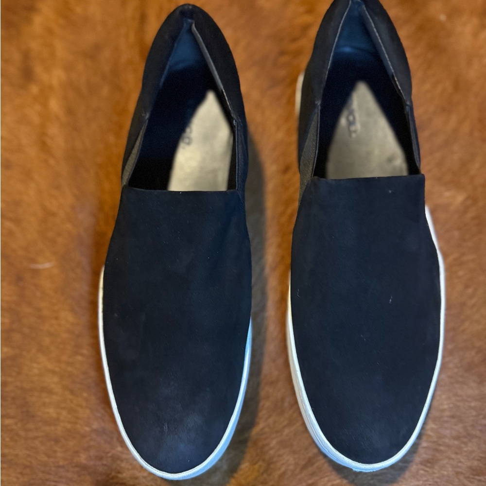Vince Suede Warren Black and White Women’s Sneaker